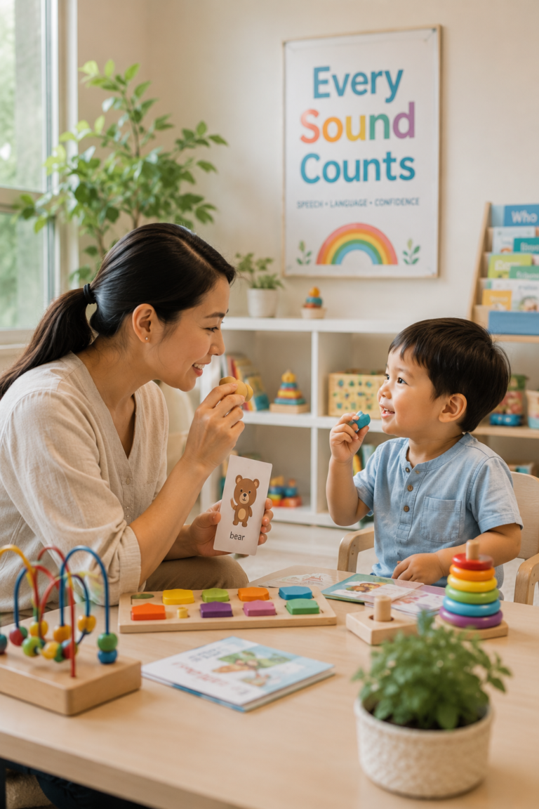 clinic speech therapy for toddlers