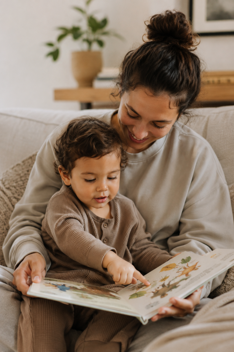 late talker toddler reading books