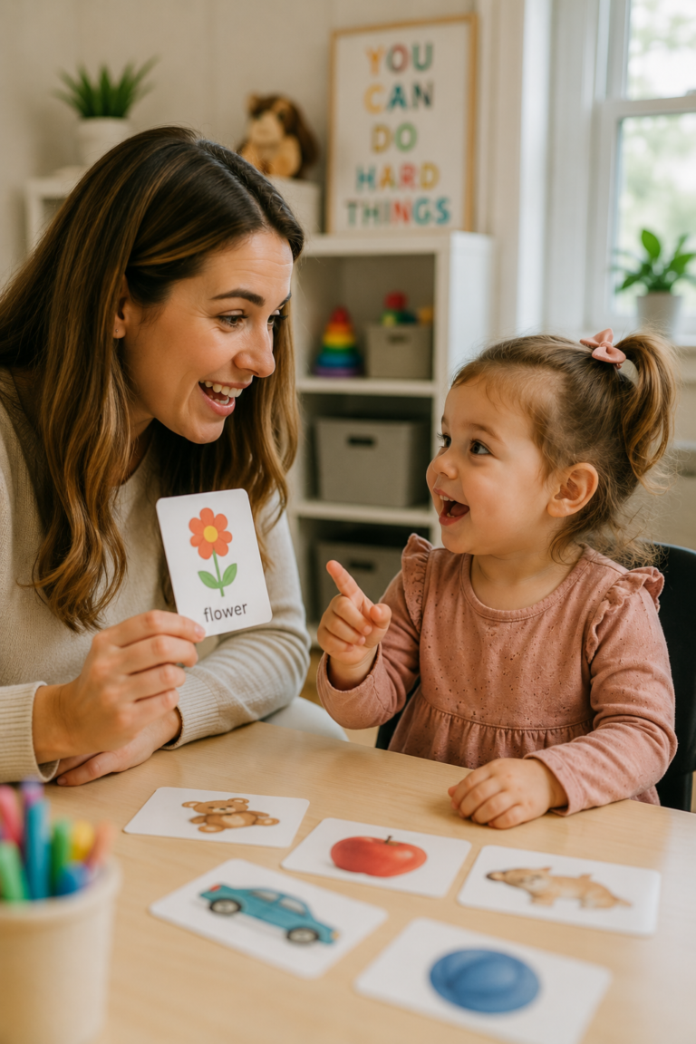 speech therapy expressive language support