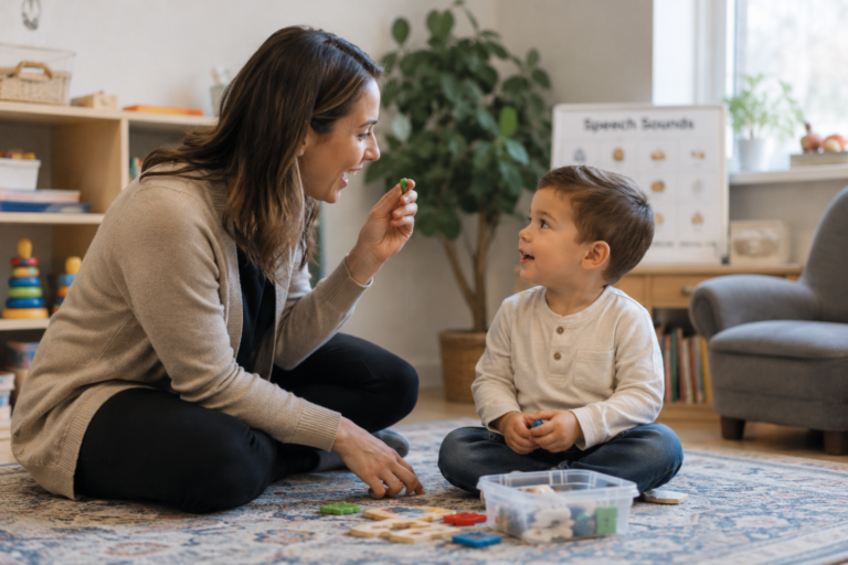 speech therapy for late talker
