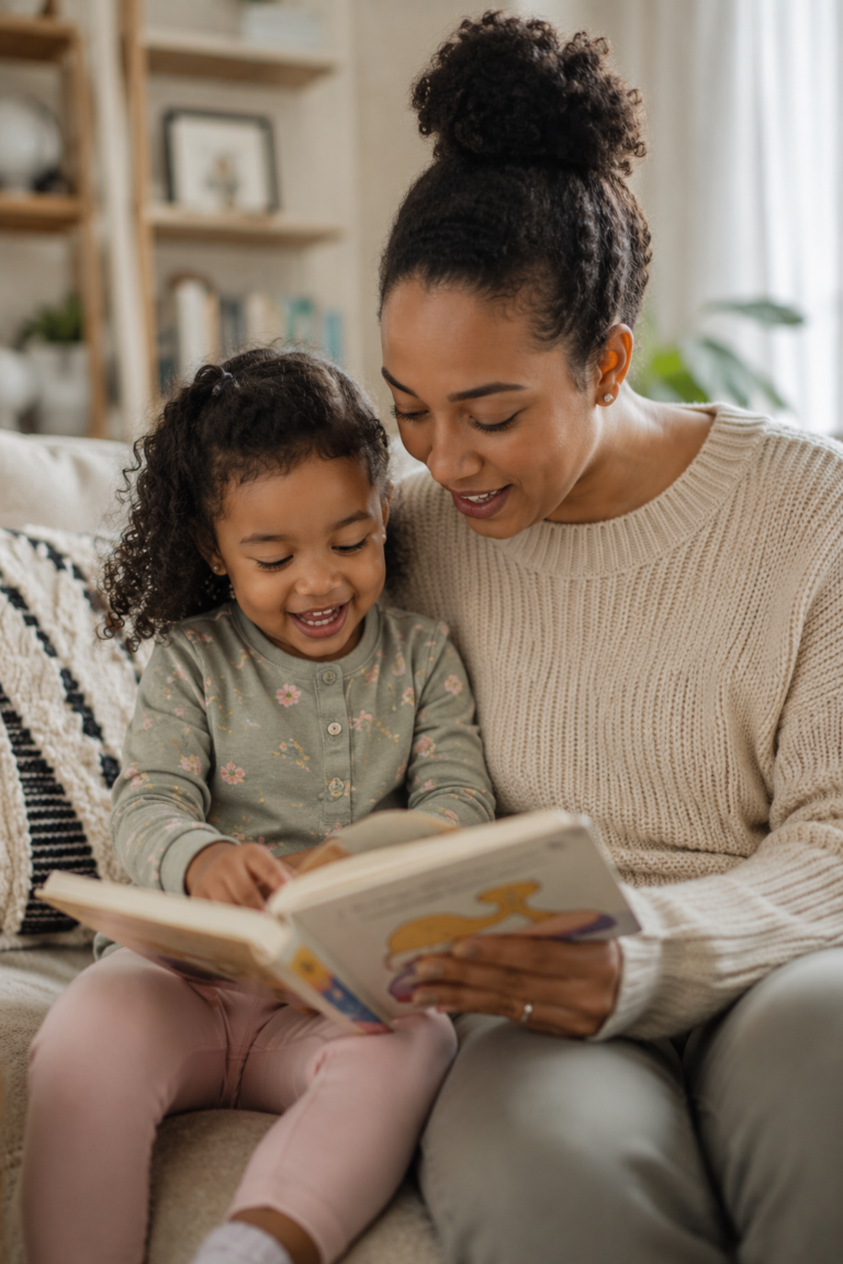 toddToddler interacting with parent during speech and language development activitiesler language delay warning signs