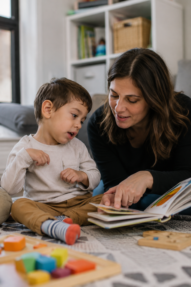 toddler language development playtime