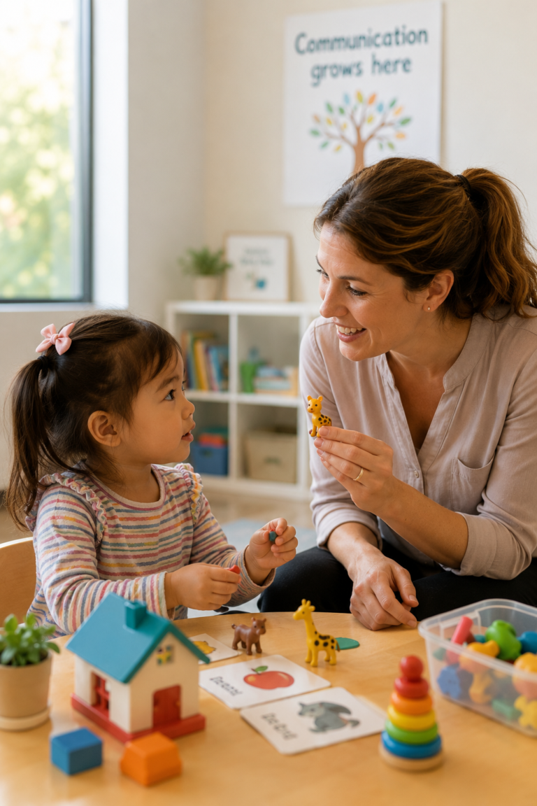 toddler speech language evaluation