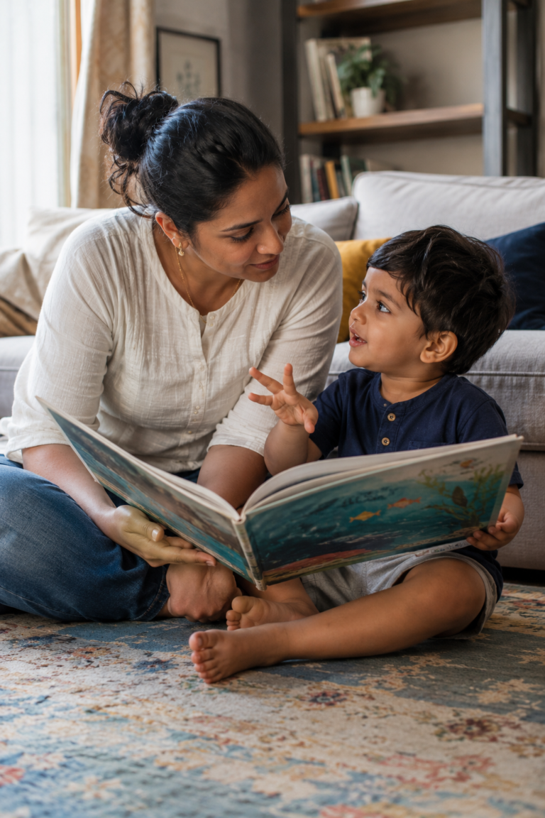 parent child stuttering support at home
