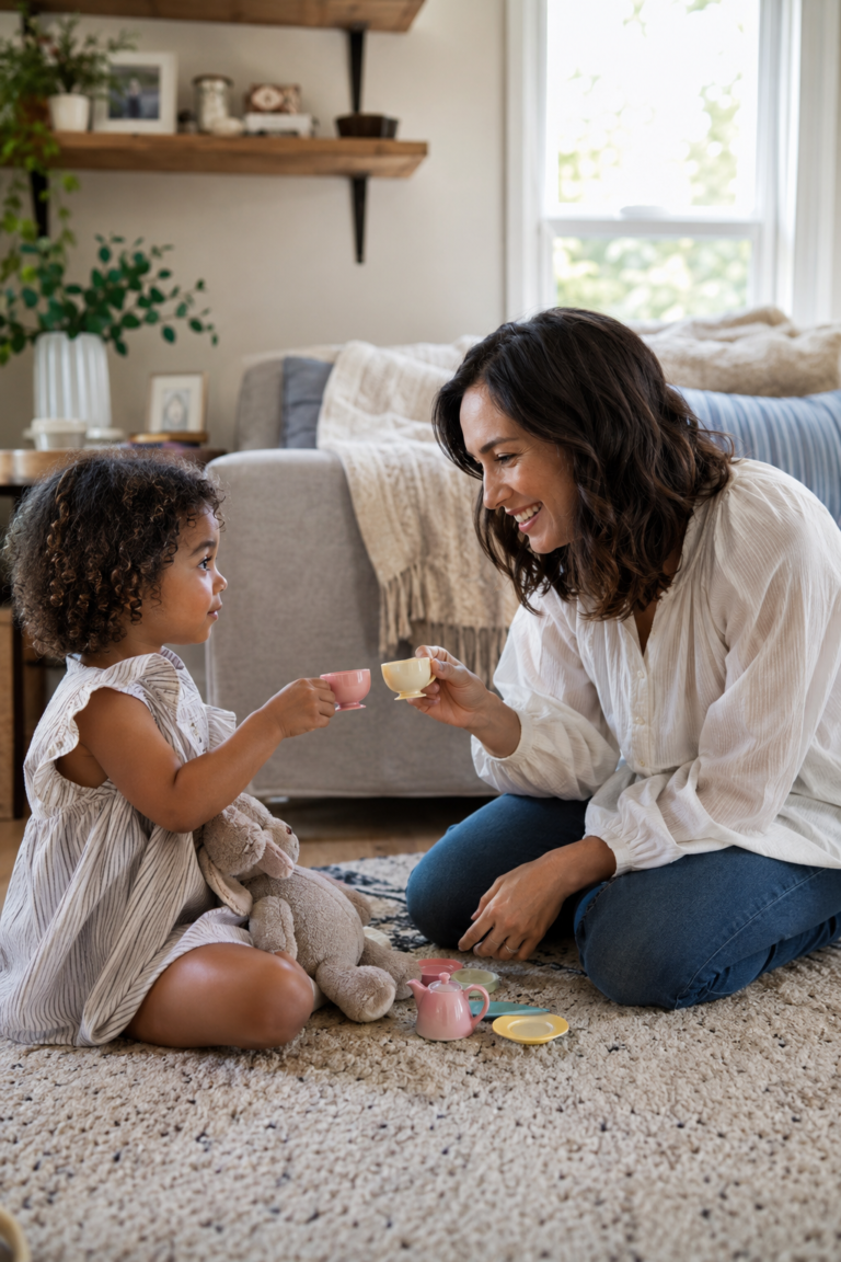 Role play and language development during shared parent-child play